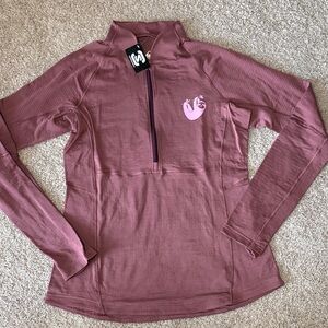 REI Women's Plum Long Sleeve Quarter-Zip Top